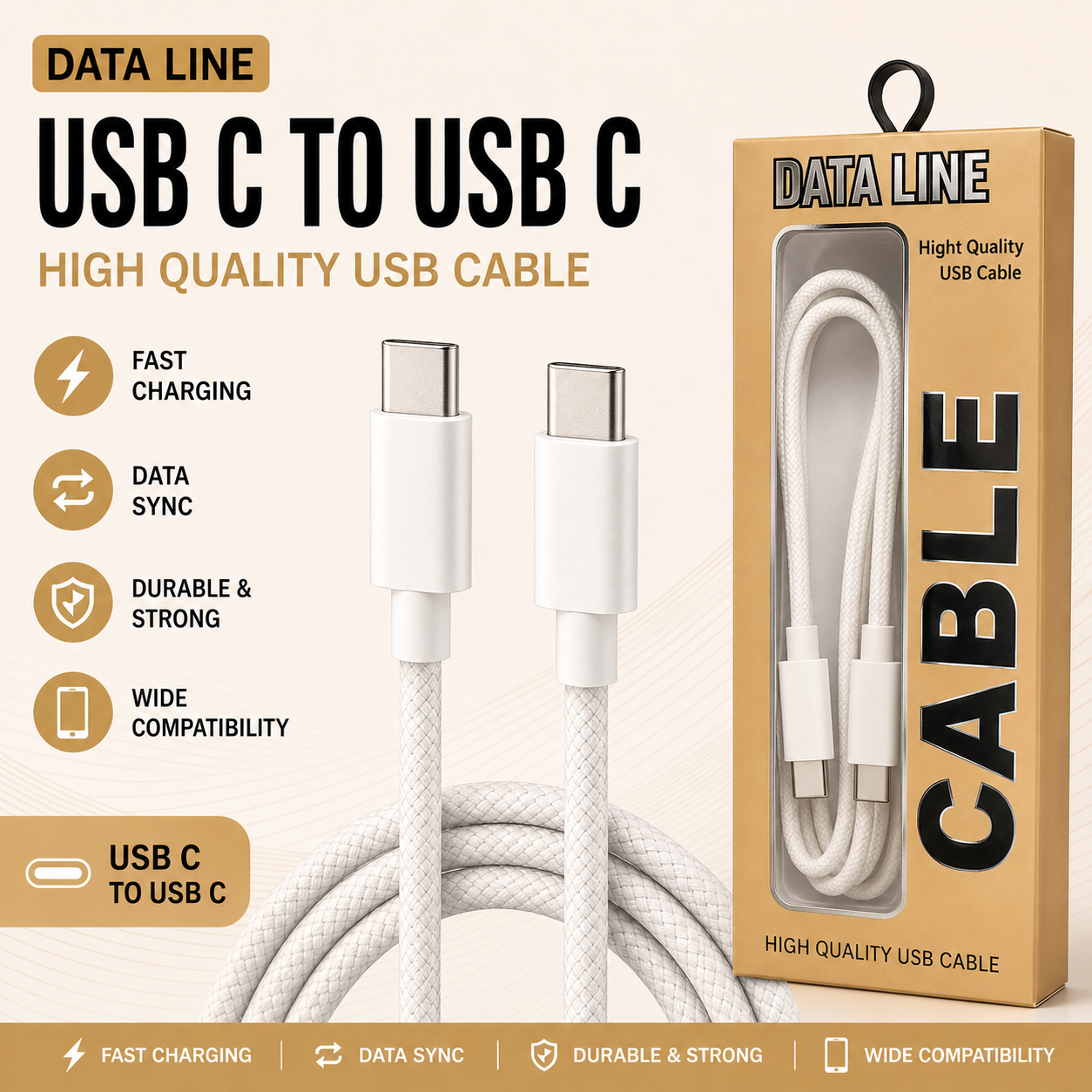 USB-C to USB-C | Cable Kit – Retail Ready | Wholesale